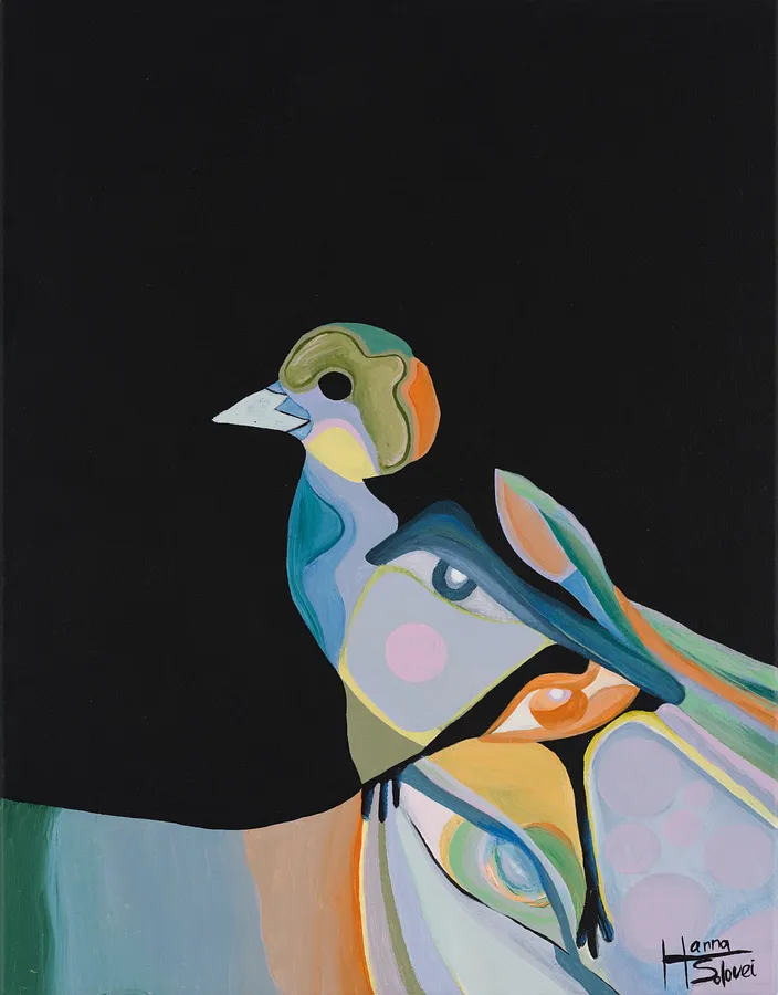 Image of Impossibility of return by Hanna Solovei, size: 35x45 cm, made of acrylic, Painting medium