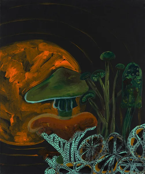 Image of Rejection of absurdity by Hanna Solovei, size: polyptych 200x120 cm, made of acrylic, Painting medium Photo 3 of 9.