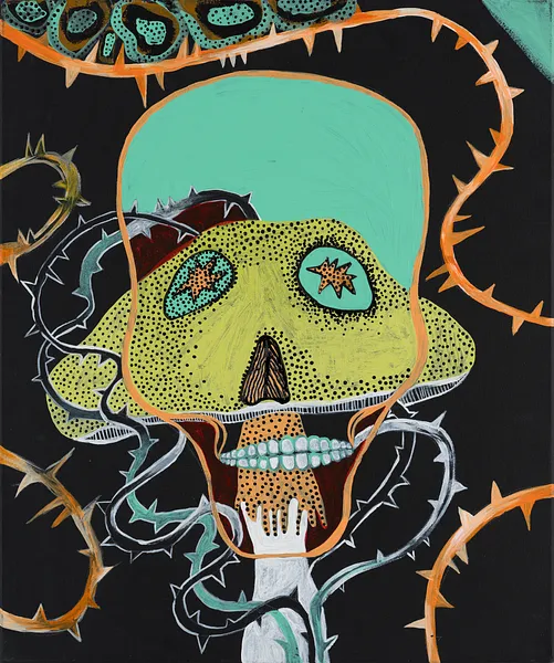 Image of Rejection of absurdity by Hanna Solovei, size: polyptych 200x120 cm, made of acrylic, Painting medium Photo 8 of 9.