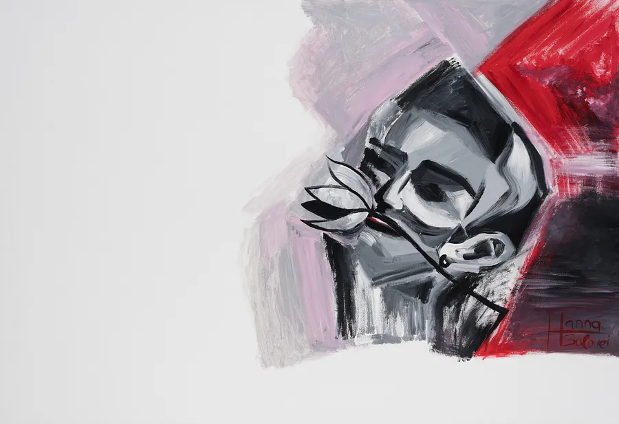Image of Memory by Hanna Solovei, size: 110x160 cm, made of acrylic, Painting medium